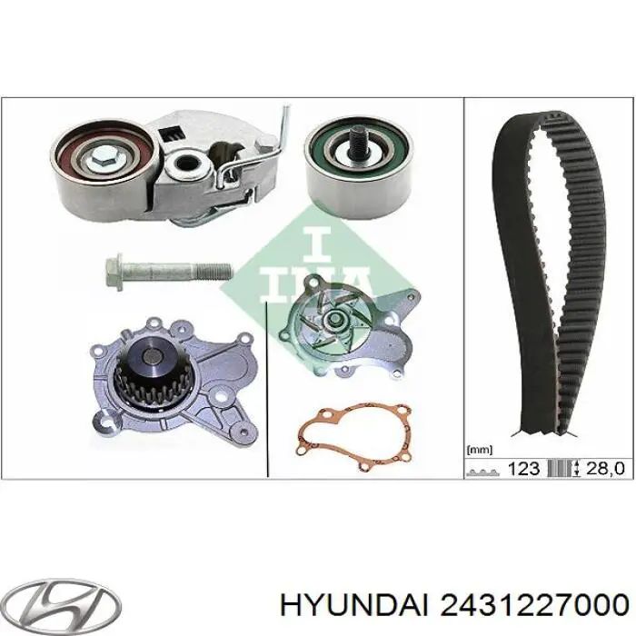 Comprar 2431227000 Hyundai/Kia Correa distribución