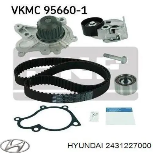 2431227000 Hyundai/Kia correa distribucion