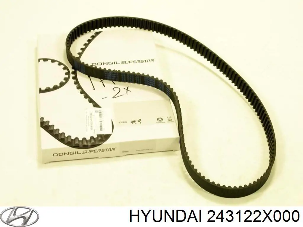 Correa de distribución Hyundai/Kia 243122X000 precio, desde 22,40 EUR