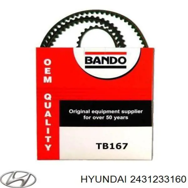 Correa de distribución Hyundai/Kia 2431233160 precio, desde 35,21 EUR