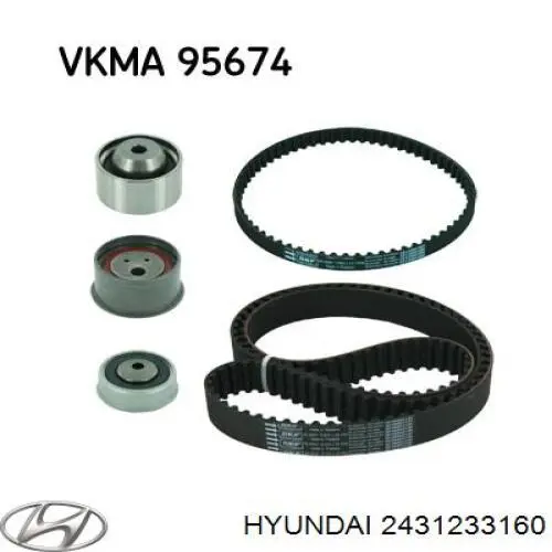 Comprar 2431233160 Hyundai/Kia Correa distribución