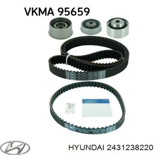 Correa distribución 2431238220 Hyundai/Kia