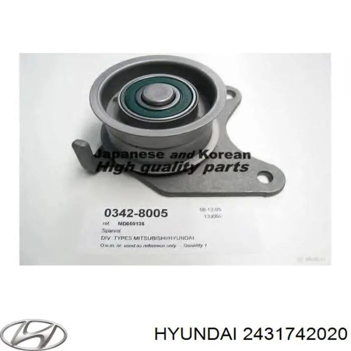 Tensor de la correa de distribución Hyundai/Kia 2431742020 precio, desde 23,05 EUR