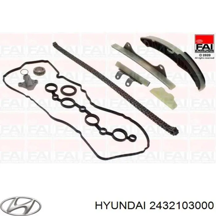 2432103000 Hyundai/Kia cadena de distribución