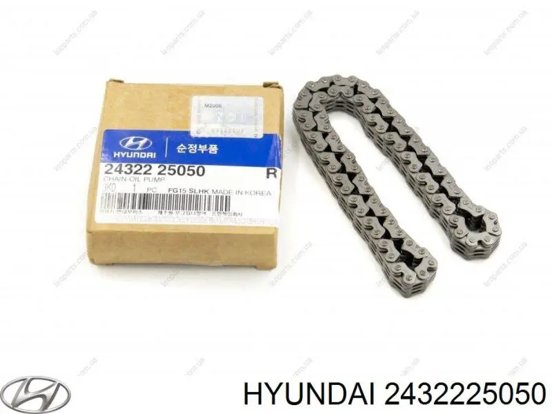 Comprar 2432225050 Hyundai/Kia Cadena de la Bomba Aceite