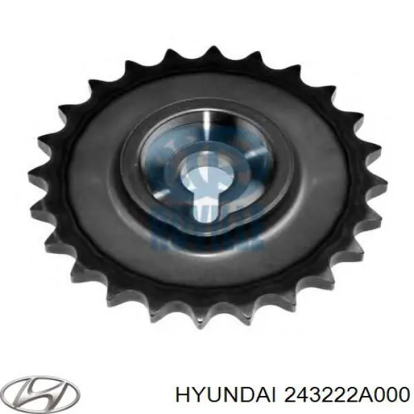 Piñón cadena distribución para Hyundai I30 (FD)