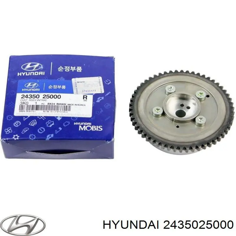 Rueda dentada del árbol de levas de admisión 2435025000 Hyundai/Kia