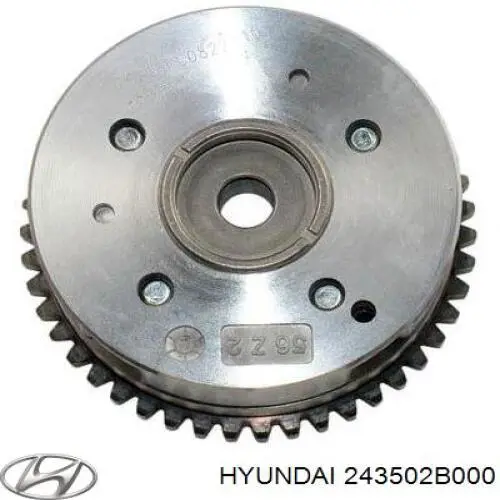 243502B000 Hyundai/Kia rueda dentada, árbol de levas lado de admisión