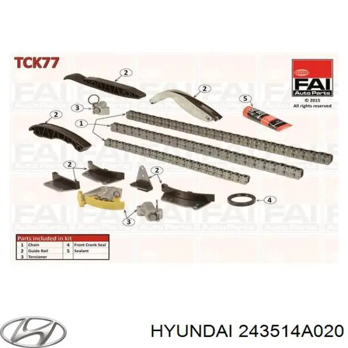 Cadena de distribución superior Blue Print ADG07370 precio, desde 61,07 EUR