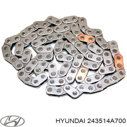 Cadena de distribución 243514A700 Hyundai/Kia