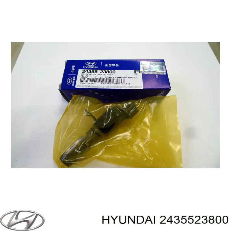 Válvula reguladora de presión de aceite Hyundai/Kia 2435523800