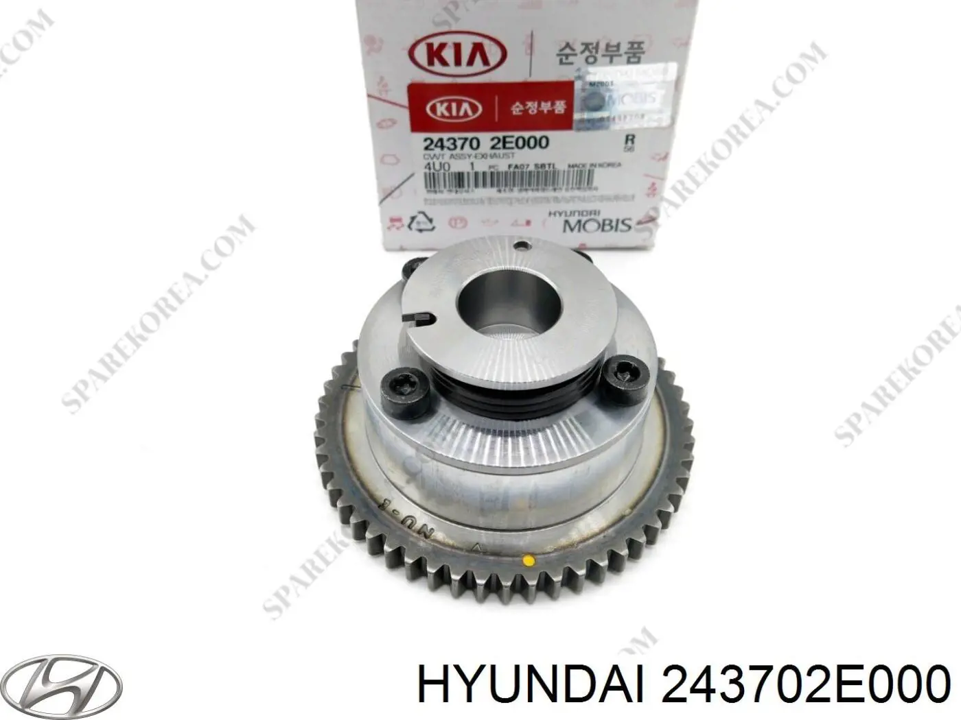 Engranaje del árbol de levas de escape 243702E000 Hyundai/Kia