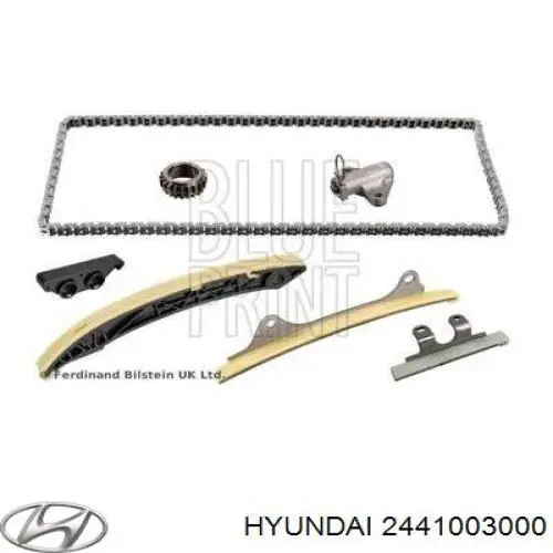 Tensor, cadena de distribución para Hyundai I10 (PA)