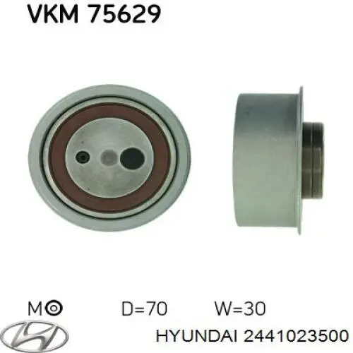 Tensor correa distribución 2441023500 Hyundai/Kia