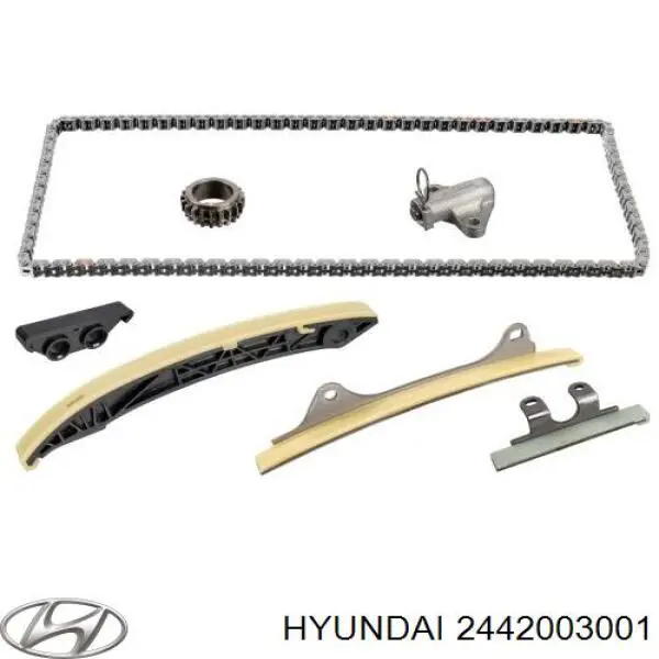 Zapata Cadena De Distribuicion para Hyundai I10 (PA)