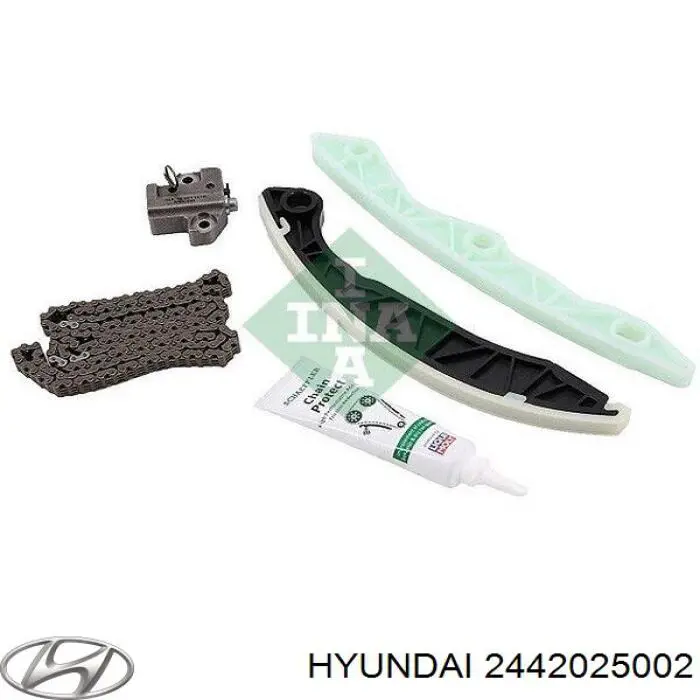 Guía del tensor de la cadena de distribución 2442025002 Hyundai/Kia