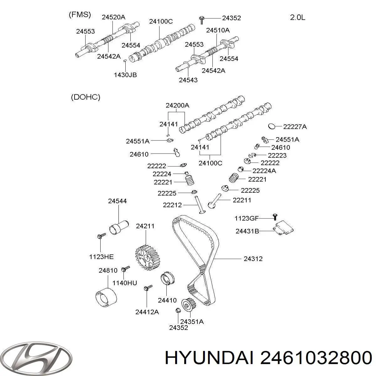 2461032800 Hyundai/Kia