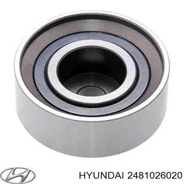 2481026020 Hyundai/Kia rodillo intermedio de correa dentada