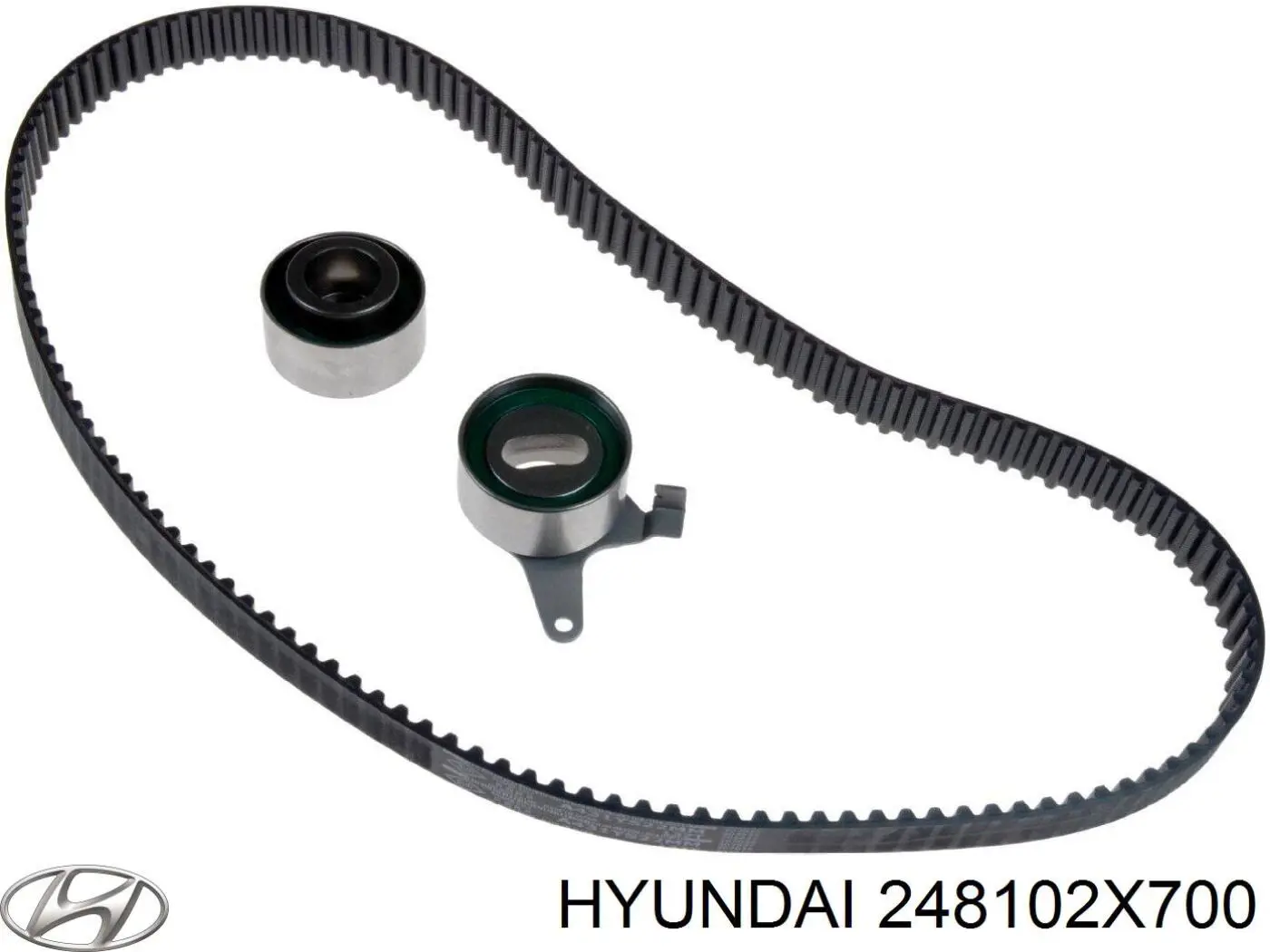Polea correa distribución 248102X700 Hyundai/Kia