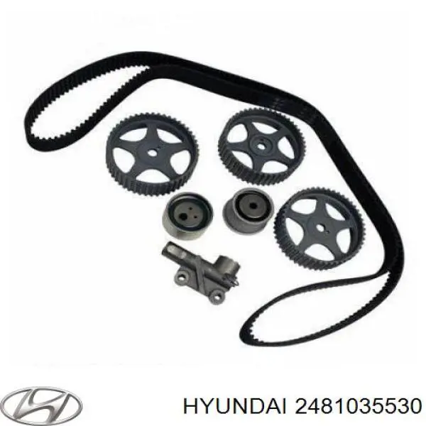 Comprar 2481035530 Hyundai/Kia Polea correa distribución