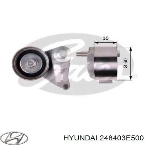 248403E500 Hyundai/Kia rodillo, cadena de distribución