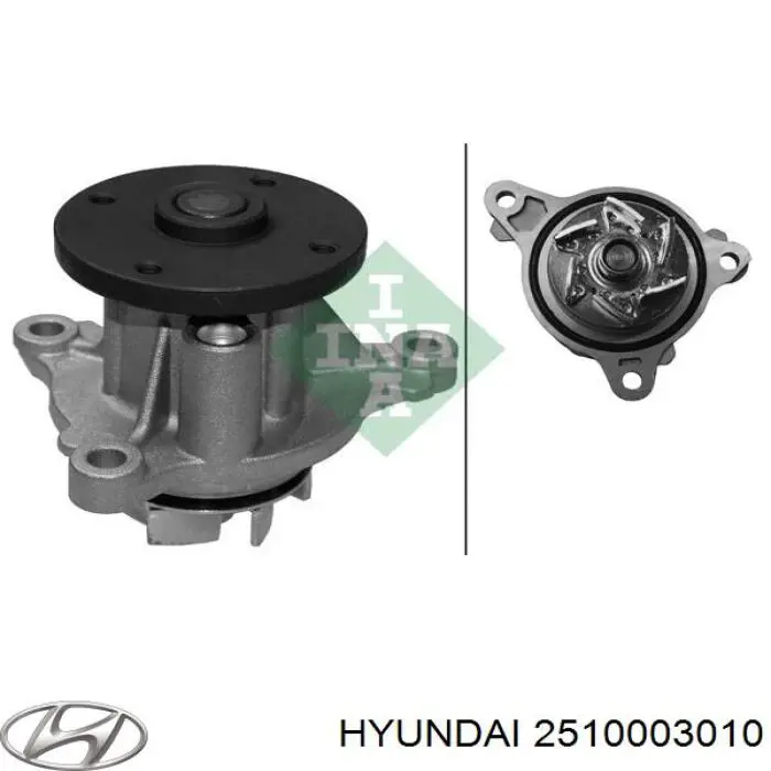 Bombeadora de agua Hyundai/Kia 2510003010 precio, desde 45,53 EUR