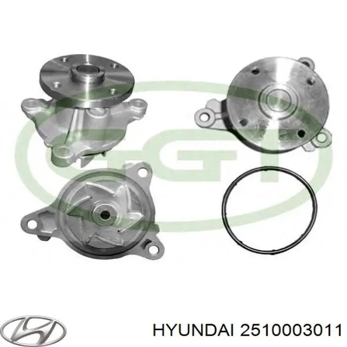 Comprar 2510003011 Hyundai/Kia Bomba de agua para motor