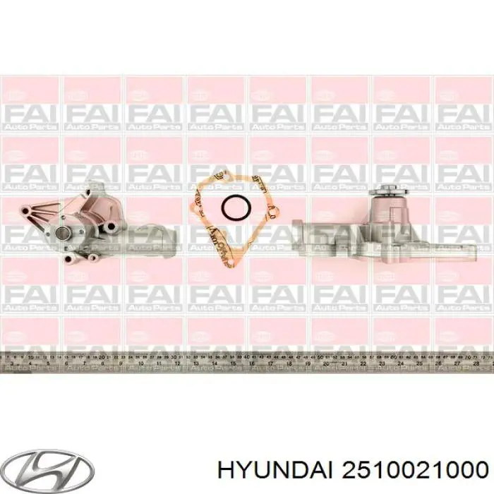 2510021000 Hyundai/Kia bomba de agua