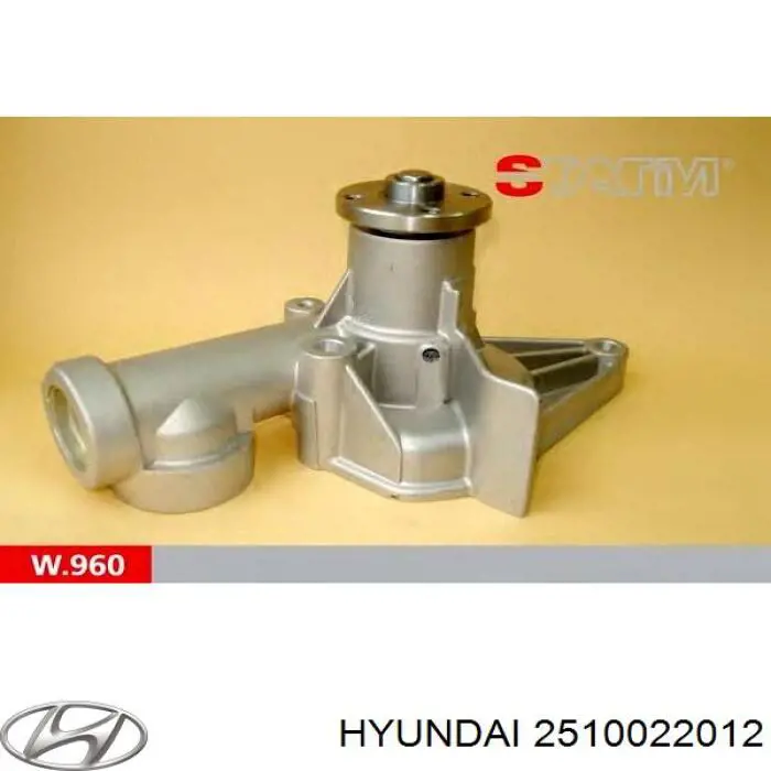 2510022012 Hyundai/Kia bomba de agua