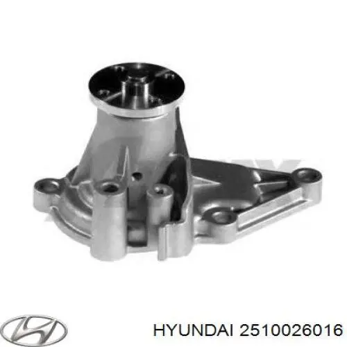 2510026016 Hyundai/Kia bomba de agua