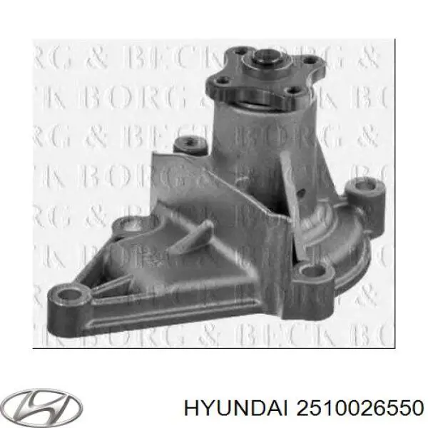 2510026550 Hyundai/Kia bomba de agua