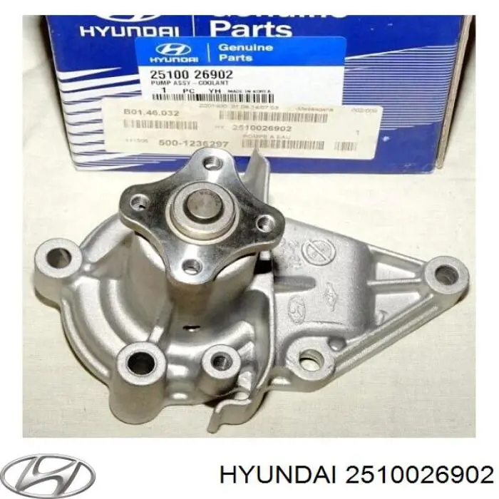 Bomba de agua 2510026902 Hyundai/Kia