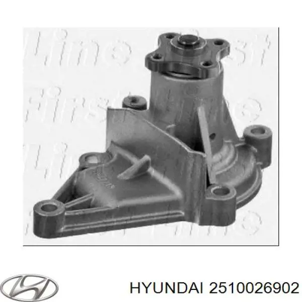 Bombeadora de agua Hyundai/Kia 2510026902 precio, desde 56,51 EUR