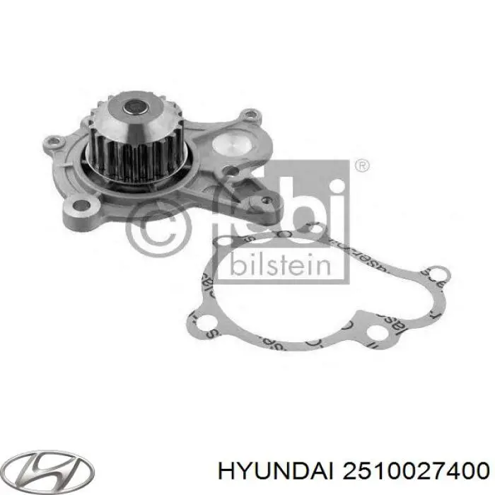 Bomba de agua 2510027400 Hyundai/Kia