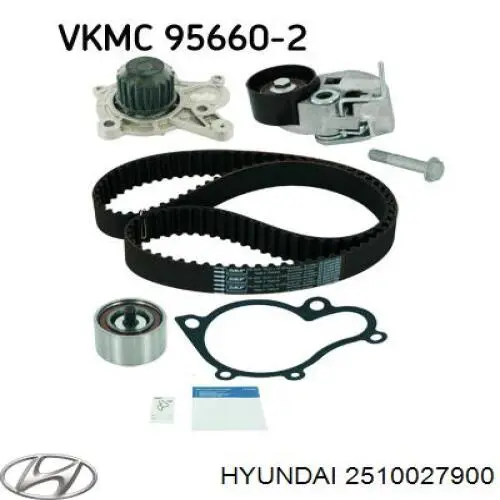 Comprar 2510027900 Hyundai/Kia Bomba de agua para motor