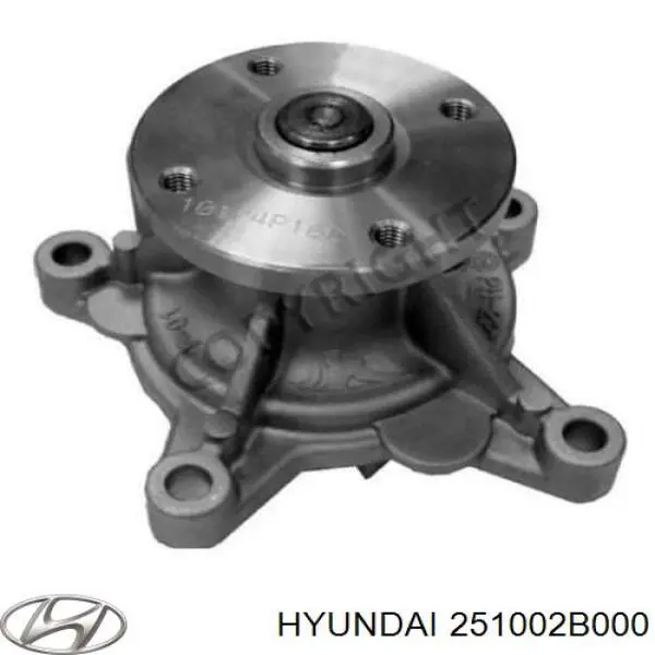 Comprar 251002B000 Hyundai/Kia Bomba de agua para motor