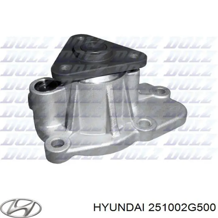 Bomba de agua de refrigeración con carcasa 251002G500 Hyundai/Kia