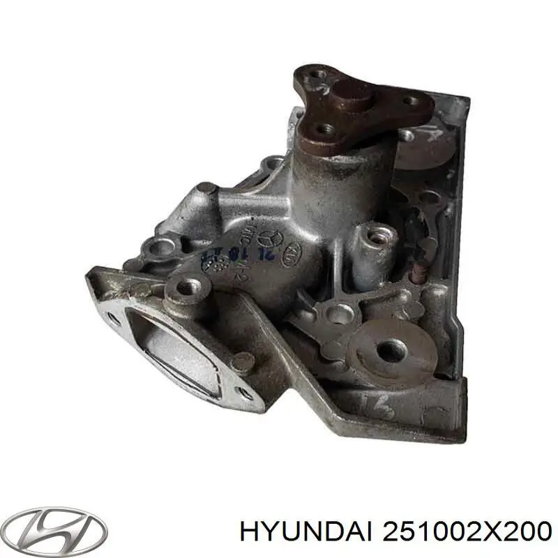 251002X200 Hyundai/Kia Bomba refrigerante coche