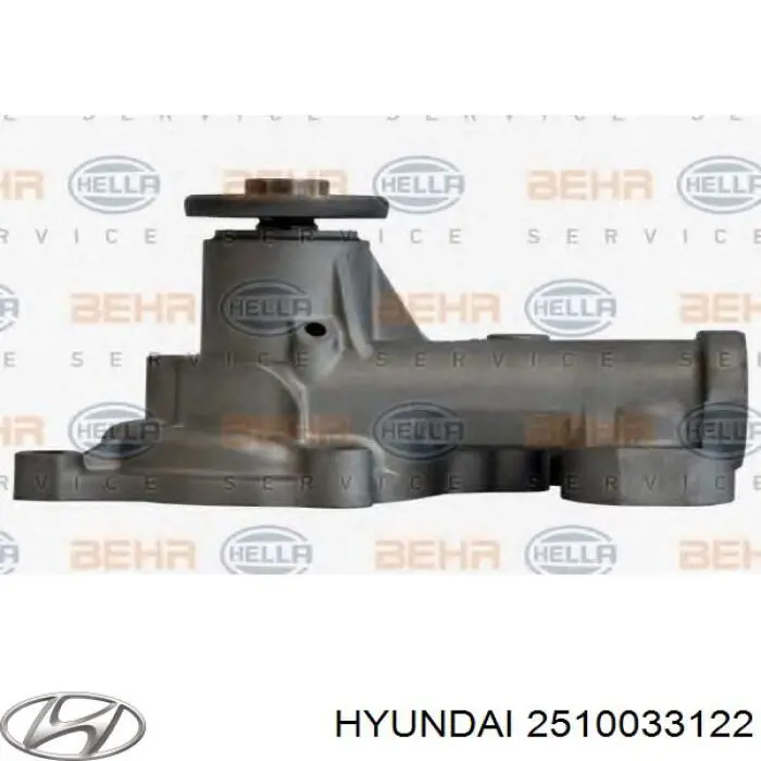 2510033122 Hyundai/Kia bomba de agua