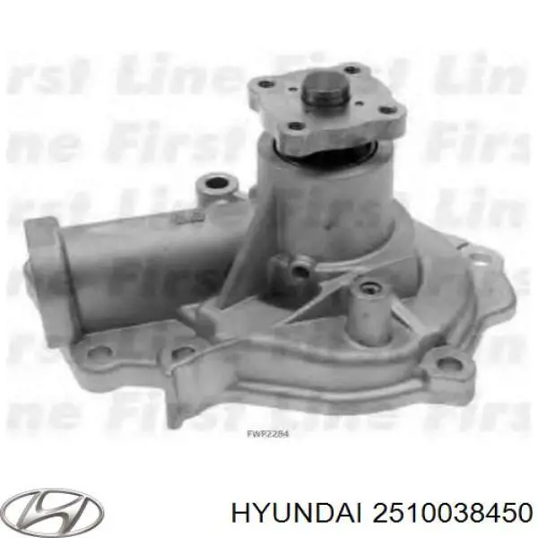 Bombeadora de agua Hyundai/Kia 2510038450 precio, desde 55,19 EUR
