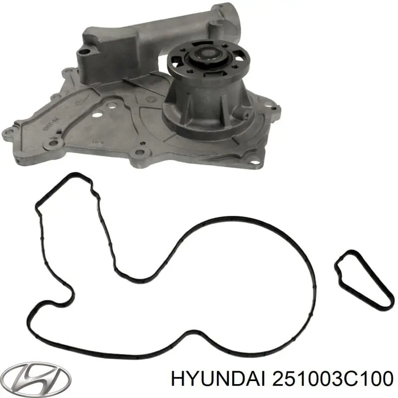 Comprar 251003C100 Hyundai/Kia Bomba de agua para motor