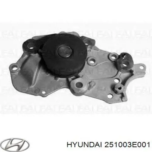 251003E001 Hyundai/Kia bomba de agua