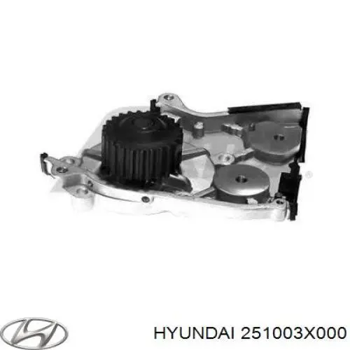 251003X000 Hyundai/Kia bomba de agua