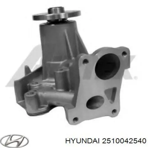Bombeadora de agua Hyundai/Kia 2510042540 precio, desde 59,71 EUR