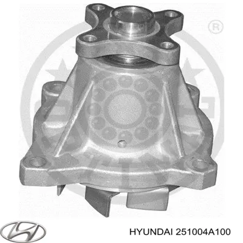 Bomba de agua 251004A100 Hyundai/Kia
