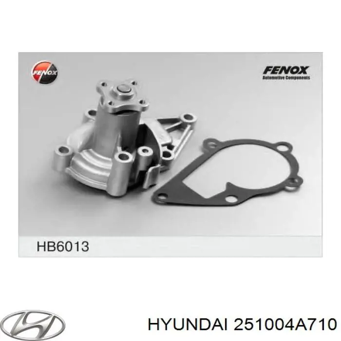 251004A710 Hyundai/Kia Bomba refrigerante coche