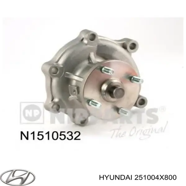 Comprar 251004X800 Hyundai/Kia Bomba de agua para motor