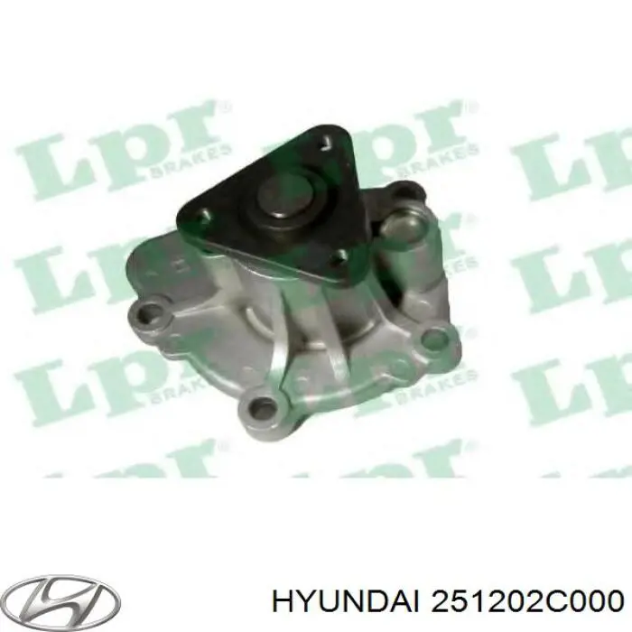 251202C000 Hyundai/Kia Bomba refrigerante coche