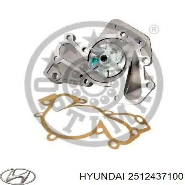 Junta, bomba de agua para Hyundai Coupe (GK)