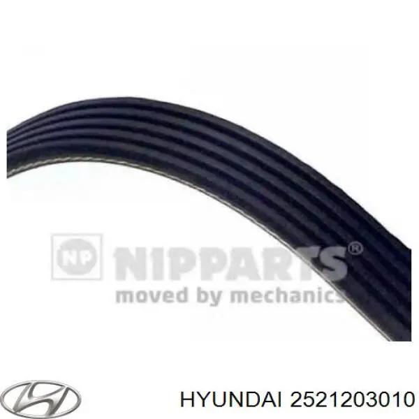 Correa de transmisión trapezoidal Hyundai/Kia 2521203010 precio, desde 13,54 EUR